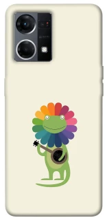 Чохол на Oppo Reno 7 4G Rainbow lacosta фото 1 з 1