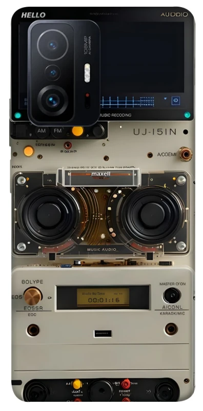 Чехол на Xiaomi 11T / 11T Pro Audio panel фото 1 из 1