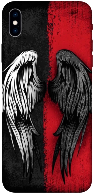 Чехол на Apple iPhone XS Max (6.5") Angel and Devil фото 1 из 1