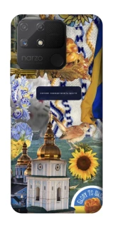 Чехол на Realme Narzo 50A Ukraine style ver.5 фото 1 из 1