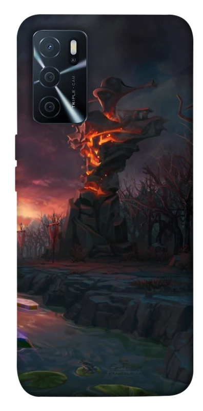 Чехол на Oppo A16s / A16 Dota road фото 1 из 1