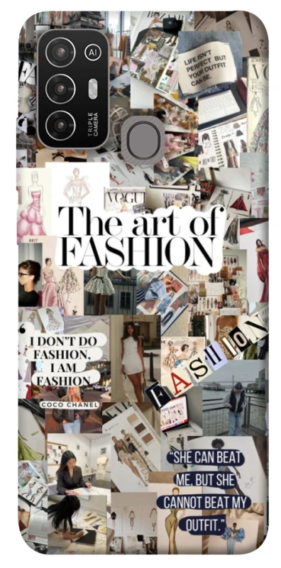 Чохол на ZTE Blade A52 Fashion collage ver.12 фото 1 з 1