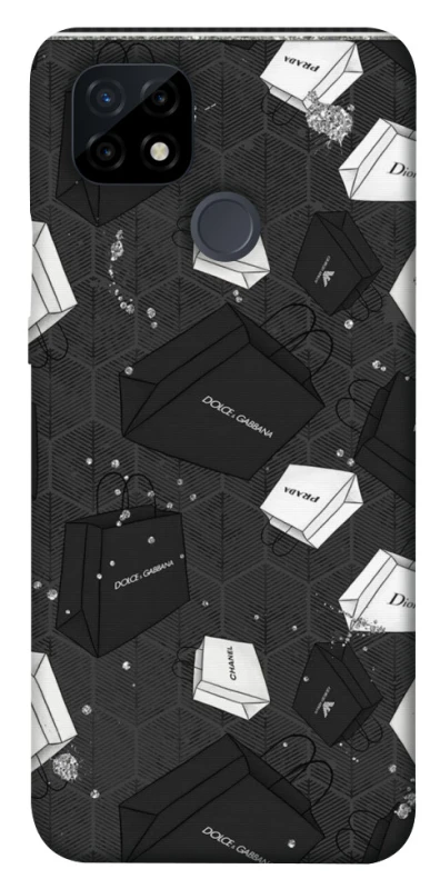 Чохол на Realme C21 Fashion collage ver.3 фото 1 з 1