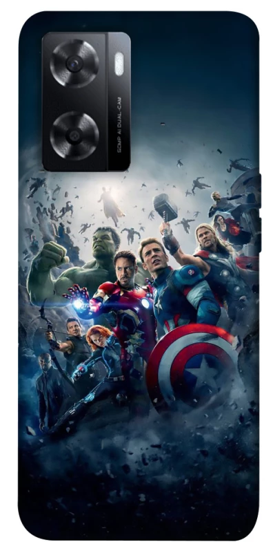 Чохол на Oppo A77s Marvel heroes фото 1 з 1