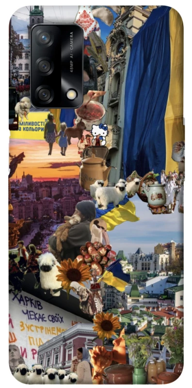 Чохол на Oppo A74 4G Ukraine style ver.2 фото 1 з 1
