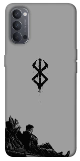 Чохол на Oppo Reno 4 Berserk v3 фото 1 з 1