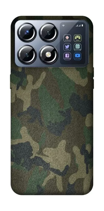 Чохол на Xiaomi POCO X8 Pro camouflage v1 фото 1 з 1