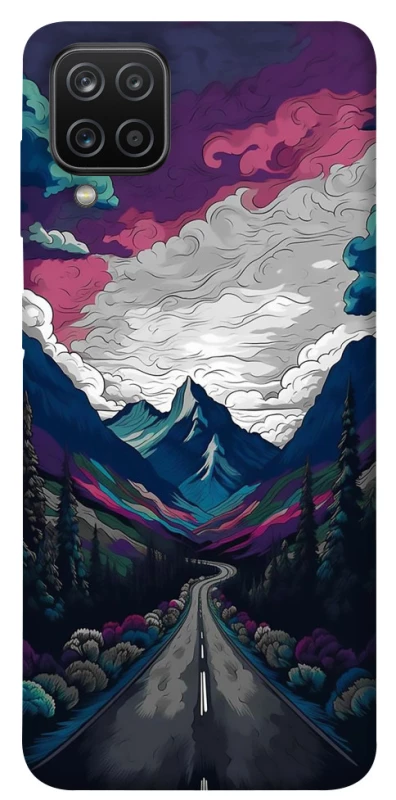 Чохол на Samsung Galaxy A12 Намальовані гори фото 1 з 1