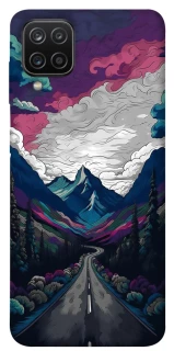 Чехол на Samsung Galaxy A12 Нарисованные горы фото 1 из 1