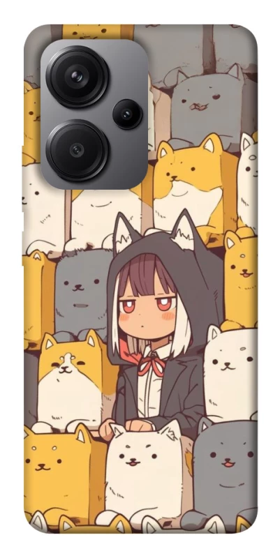 Чехол на Xiaomi Redmi Note 13 Pro+ Like a cat фото 1 из 1