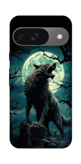 Чохол на Google Pixel 10 Вовк під місяцем фото 1 з 1