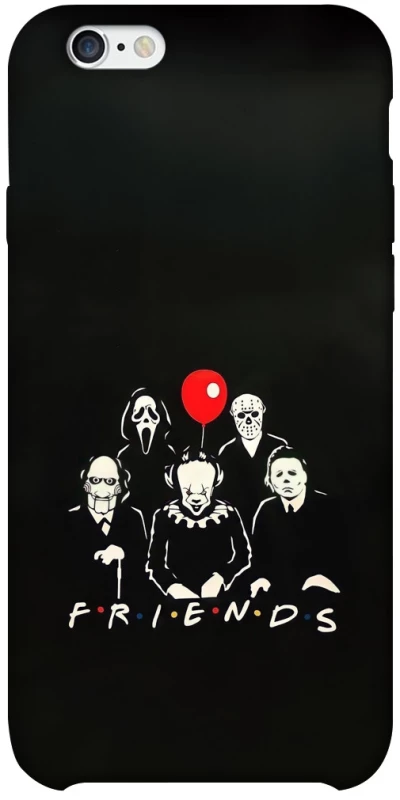 Чохол на Apple iPhone 6/6s plus (5.5") Horror Friends фото 1 з 1