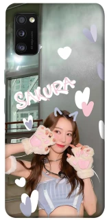 Чохол на Samsung Galaxy A41 Sakura - LE SSERAFIM фото 1 з 1