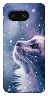 Чехол на Google Pixel 8 Snow cat фото 1 из 1