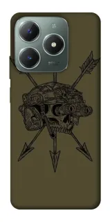 Чехол на Realme C61 Mil skull фото 1 из 1