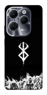 Чехол на Infinix Hot 40 Pro Berserk skeletons фото 1 из 1