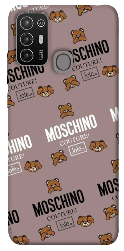 Чохол на ZTE Blade A52 Moschino фото 1 з 1