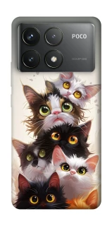 Чохол на Xiaomi Poco F6 Pro Сat eyes фото 1 з 1