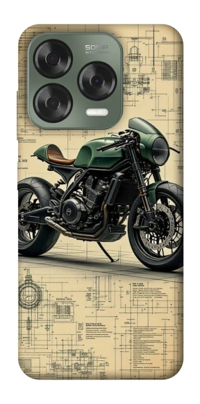 Чохол на ZTE Nubia V70 Design Bike model фото 1 з 1