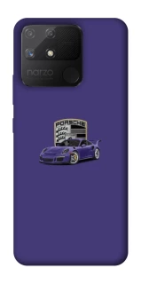 Чохол на Realme Narzo 50A Porsche purple фото 1 з 1