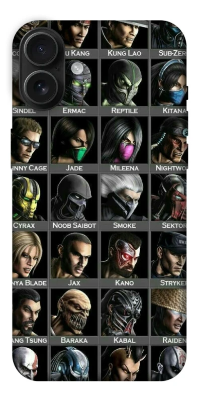 Чехол на Apple iPhone 16 Plus Mortal Kombat фото 1 из 1