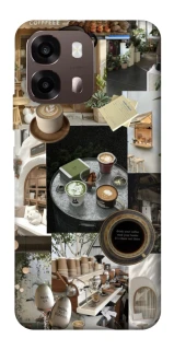 Чохол на Oppo A6 Coffee collage ver.4 фото 1 з 2