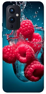 Чехол на OnePlus 9 Малинка в воде фото 1 из 1