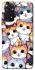 Чехол на Xiaomi Redmi Note 11 (Global) / Note 11S Cute Cat v2 фото 1 из 1