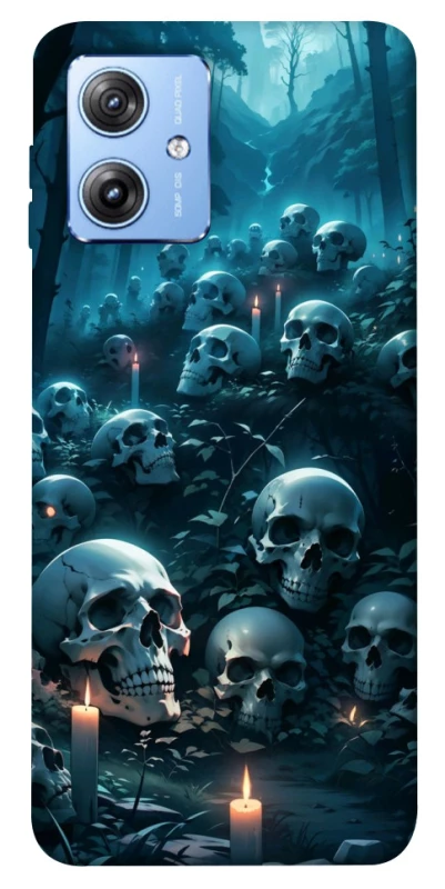 Чохол на Motorola Moto G84 Skulls v3 фото 1 з 1