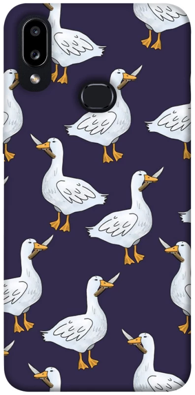 Чохол на Samsung Galaxy A10s Гуси з претензією фото 1 з 1