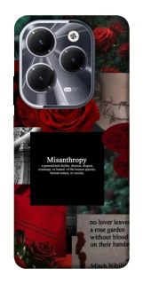 Чехол на Infinix Hot 40 Pro Misanthropy фото 1 из 1