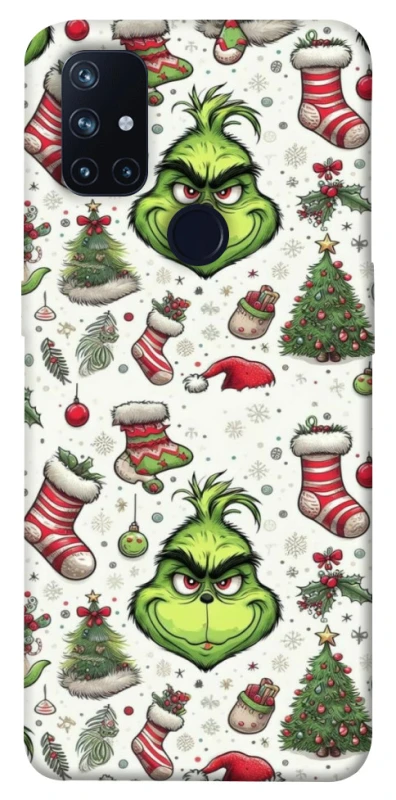 Чехол на OnePlus Nord N10 5G Grinch mood ver.3 фото 1 из 1
