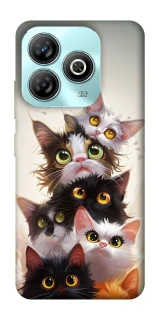 Чехол на ZTE Blade A75 4G Сat eyes фото 1 из 1