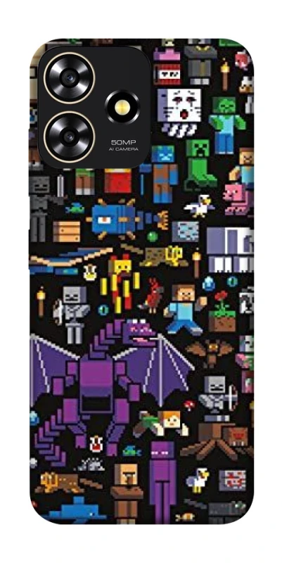 Чохол на ZTE Blade A73 4G Minecraft v5 фото 1 з 1