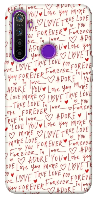 Чохол на Realme 5 Love aesthetic ver.4 фото 1 з 1