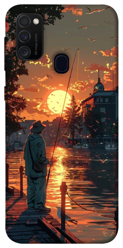 Чехол на Samsung Galaxy M30s / M21 Fishing фото 1 из 1