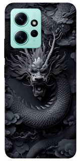 Чохол на Xiaomi Redmi Note 12 4G black dragon фото 1 з 1