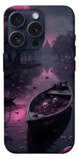 Чехол на Apple iPhone 15 Pro (6.1") Boat and flamingo фото 1 из 1