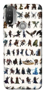 Чохол на Motorola Moto E20 Character Selection фото 1 з 1