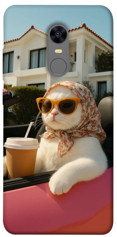 Чохол на Xiaomi Redmi 5 Plus / Redmi Note 5 (Single Camera) Stylish Cat Cruise фото 1 з 1