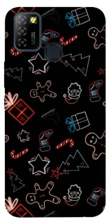 Чохол на Infinix Hot 10 Lite Christmas spirit ver.6 фото 1 з 1