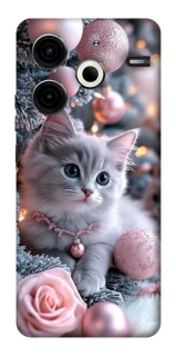 Чохол на TECNO Pova 6 Neo (LI6) Christmas Kitty фото 1 з 1