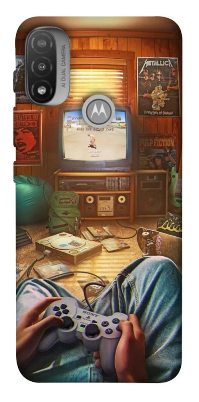 Чохол на Motorola Moto E20 Retro style v2 фото 1 з 1