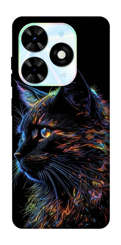 Чехол на TECNO Spark Go 2024 Черный кот фото 1 из 1