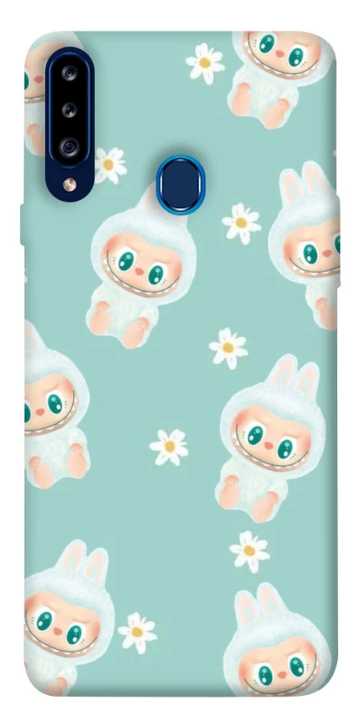 Чохол на Samsung Galaxy A20s Labubu Green фото 1 з 1