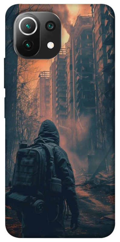 Чехол на Xiaomi Mi 11 Lite Сталкер v8 фото 1 из 1