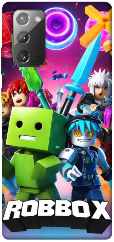 Чехол на Samsung Galaxy Note 20 Roblox gaming heroes фото 1 из 1