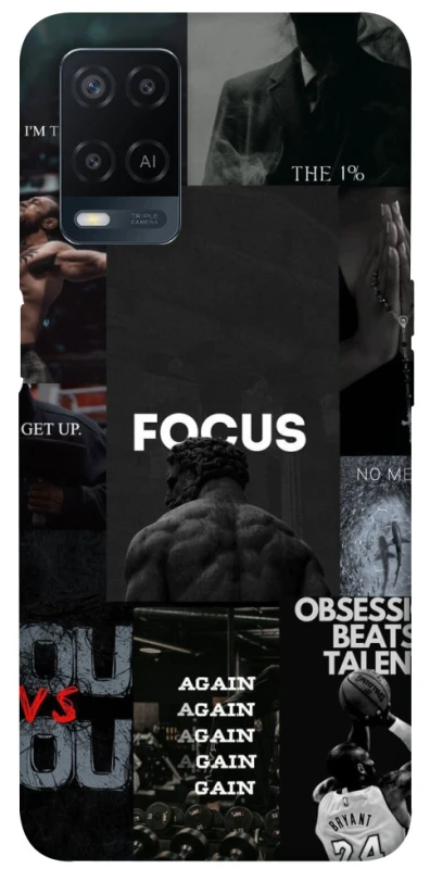 Чехол на Oppo A54 4G Focus collage фото 1 из 1