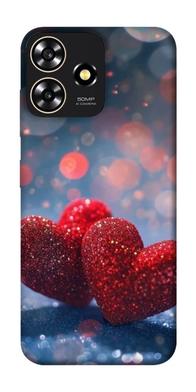 Чохол на ZTE Blade A73 4G Red hearts фото 1 з 1