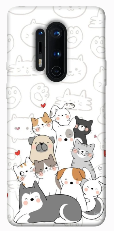Чохол на OnePlus 8 Pro Funny Pets фото 1 з 1